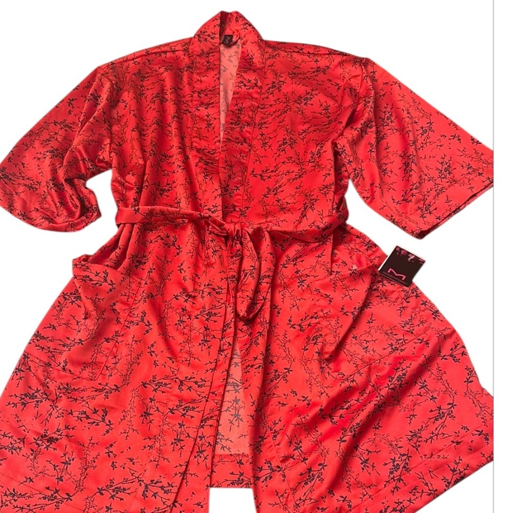MAIDENFORM SATIN ROBE - Picture 2 of 5